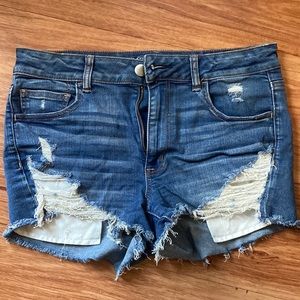 women’s size 12 american eagle jean shorts